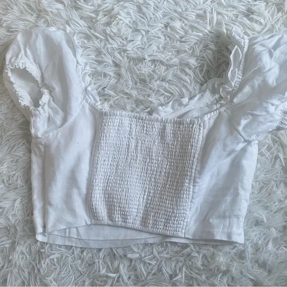 Aritzia Wilfred Linen Wander Blouse - Picture 4 of 7